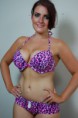 NEW ANIMAL PRINT TRIPLE GEL BIKINI TOP,BRIEF&SHORT 3PC SET 36DD&16 ITEM NO:271218322874-WEB1 £32